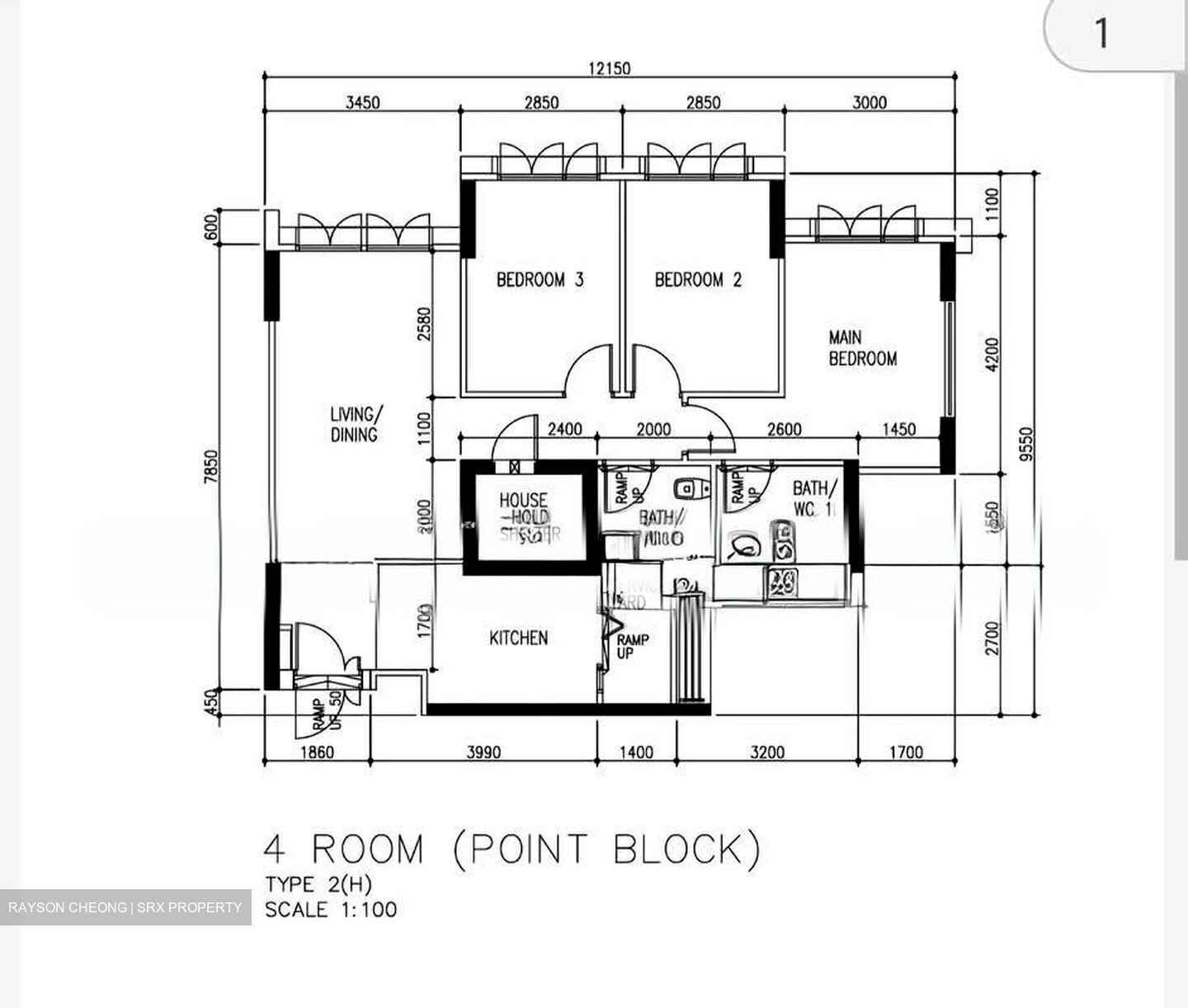 Blk 673C Waterway Banks (Punggol), HDB 4 Rooms #553576901